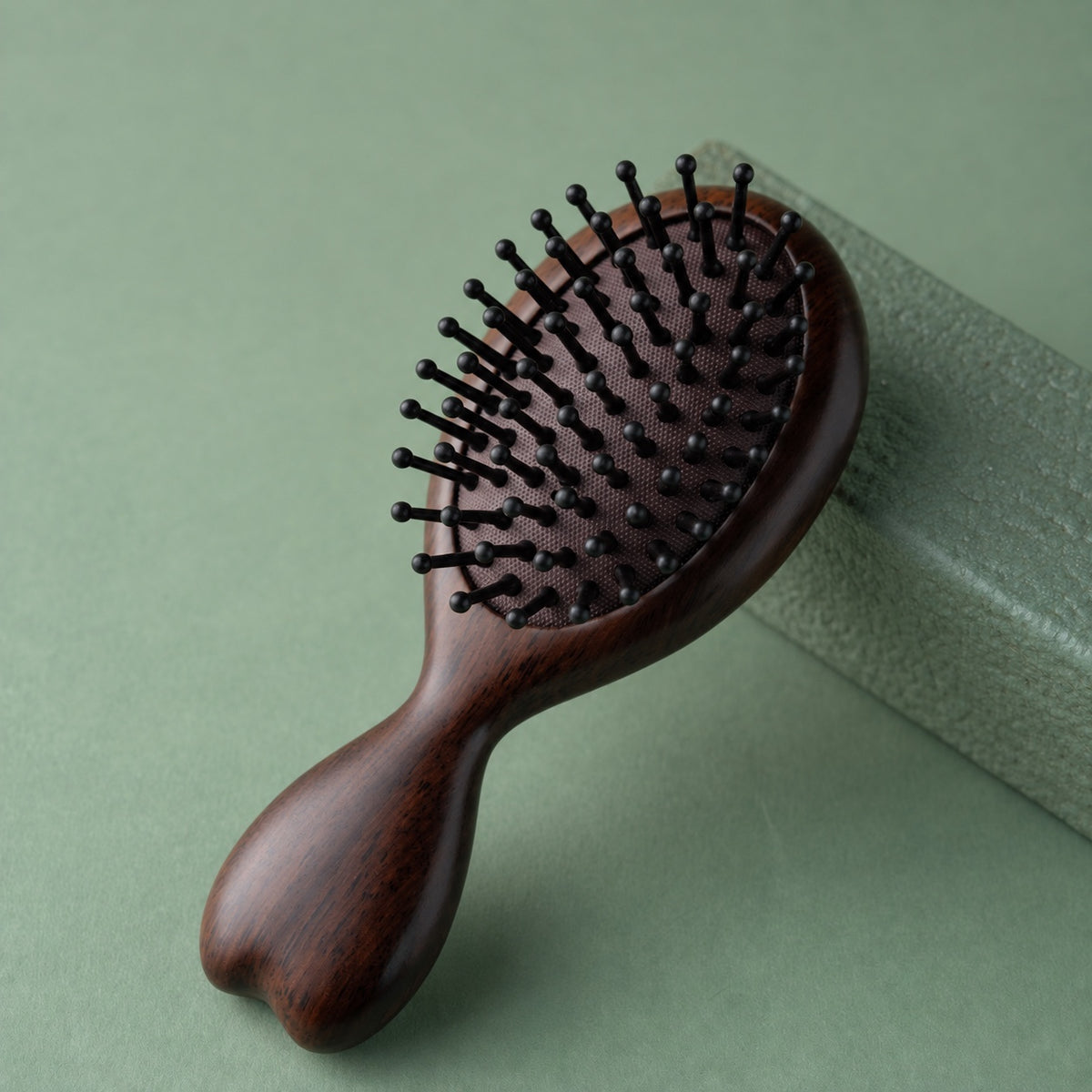 Solene Solid Ebony Cushion Hair Brush