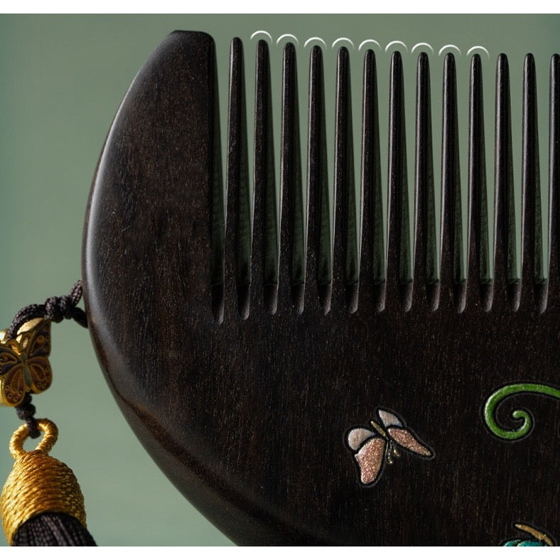 Liora Solid Wood Scalp Massage Comb