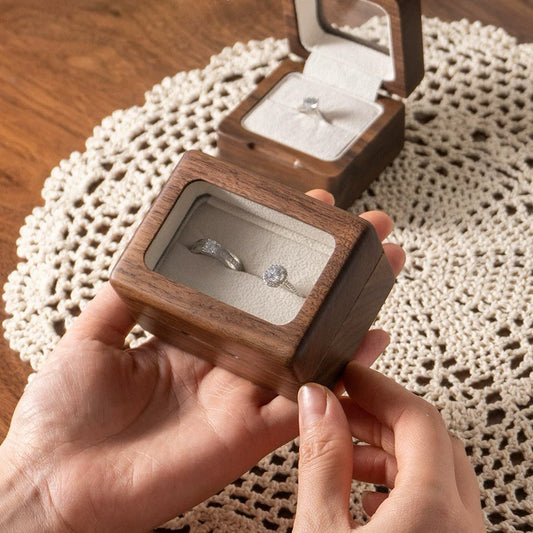 Wooden ring  box