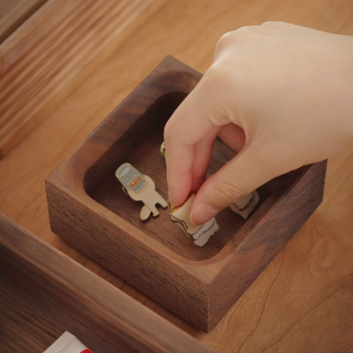 Matilda Solid Wood Jewelry Box