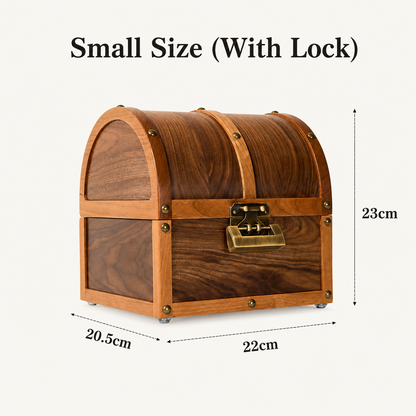 Adeline Solid Walnut Keepsake Chest