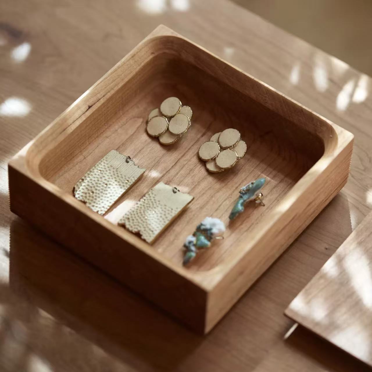 Matilda Solid Wood Jewelry Box