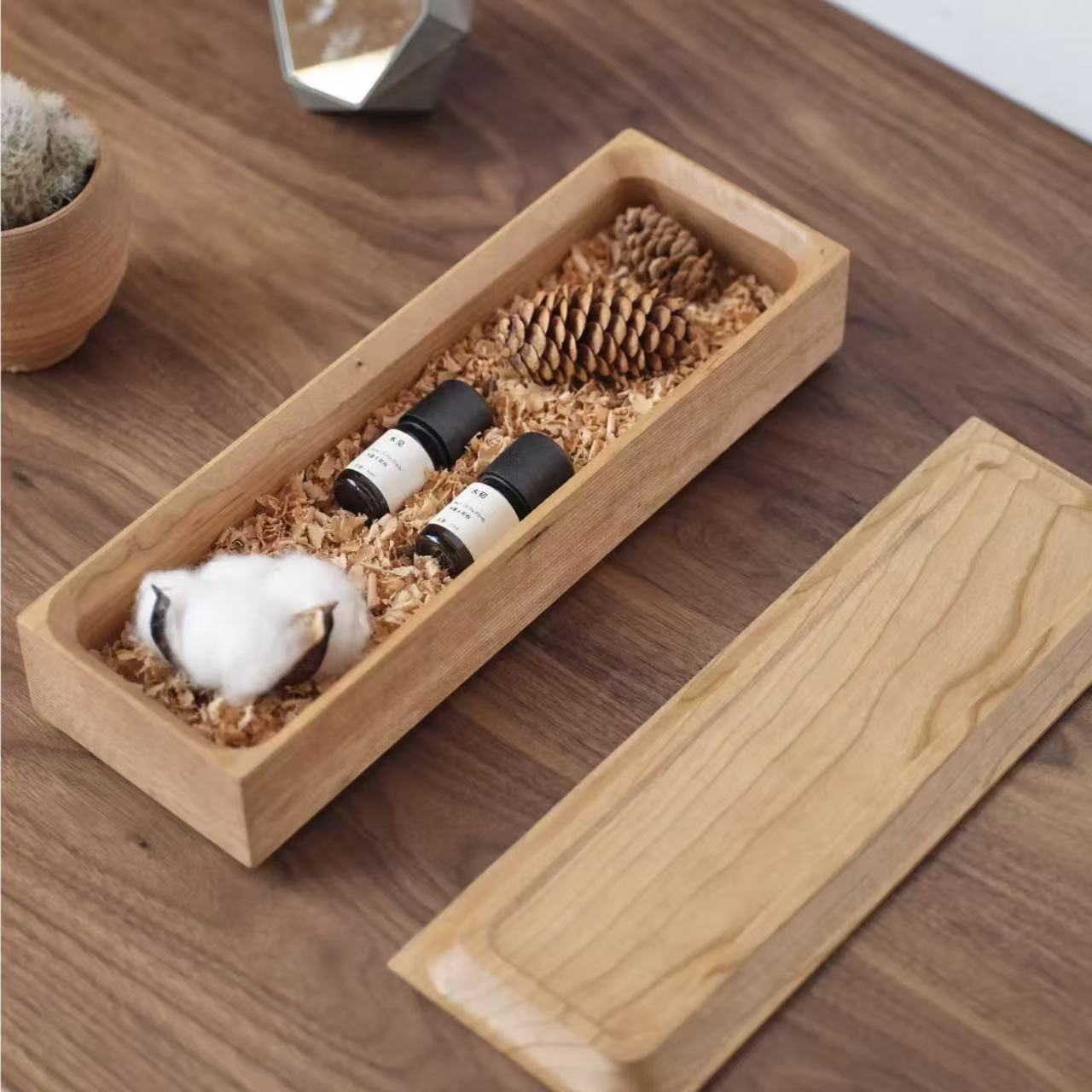 Matilda Solid Wood Jewelry Box
