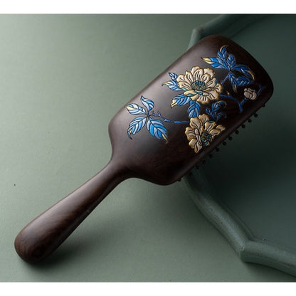 Briar Solid Wood Cushion Hair Brush