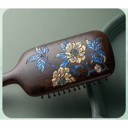 Briar Solid Wood Cushion Hair Brush