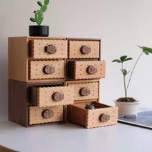Cookie-Shaped Wooden Organizer