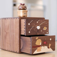 Eleanor Solid Wood Two-Drawer Storage Box