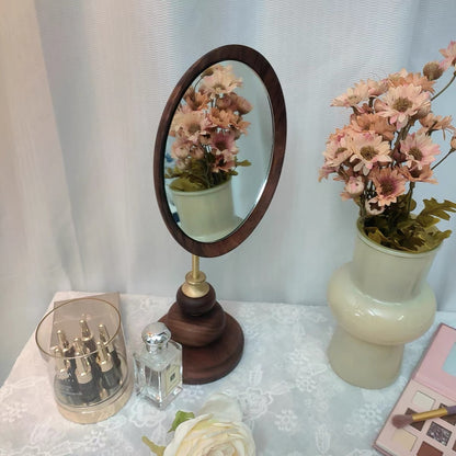 Hailey Solid Wood Tabletop Mirror