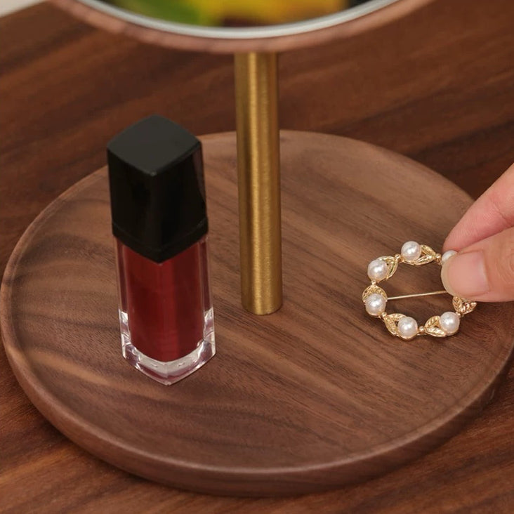 Casey Solid Wood Tabletop Mirror