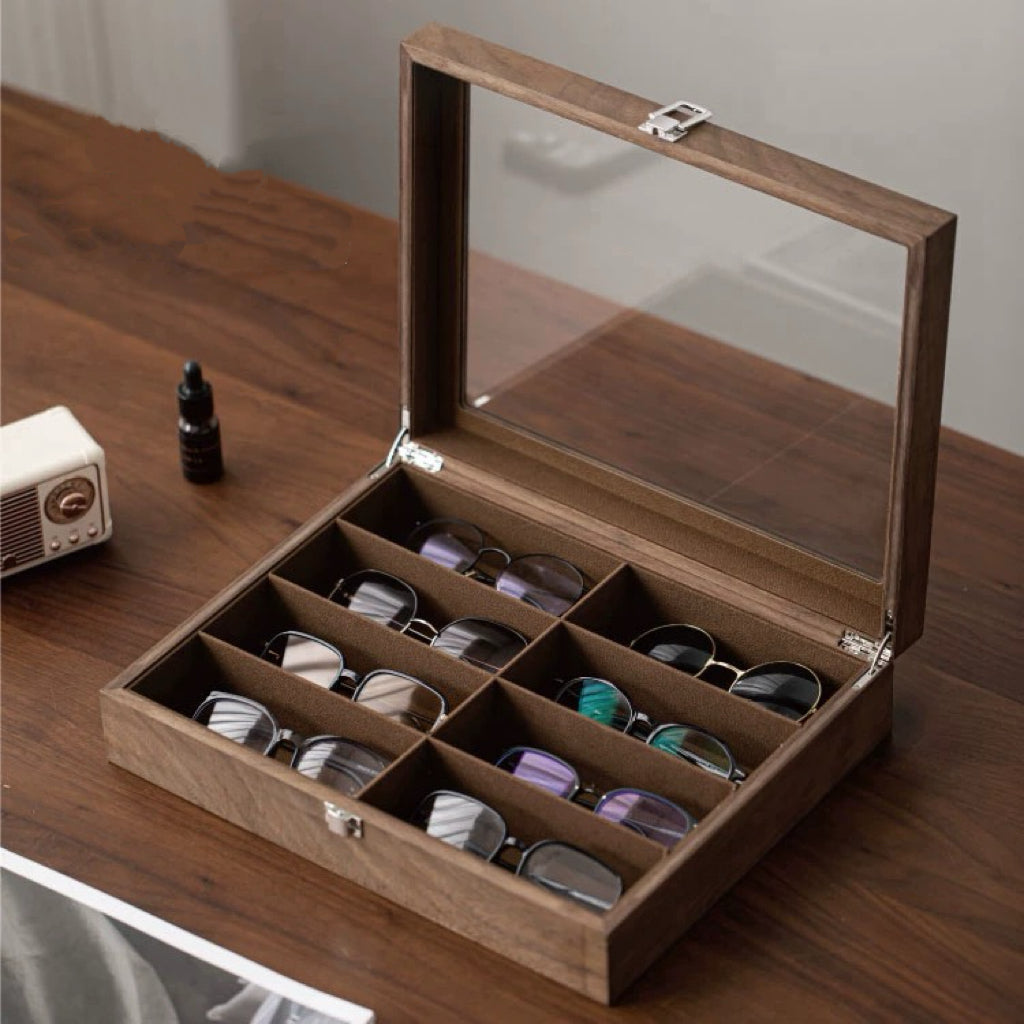 Arden Brillenorganizer aus massivem Holz