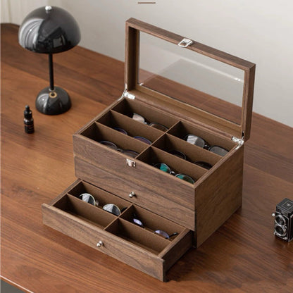 Arden Brillenorganizer aus massivem Holz
