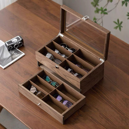 Arden Brillenorganizer aus massivem Holz