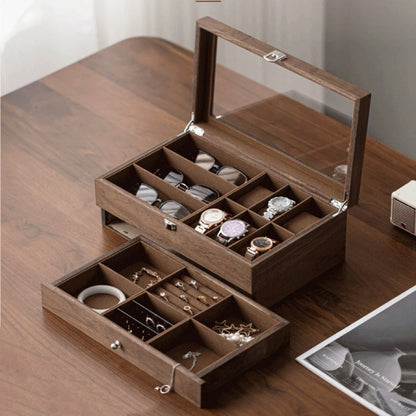 Arden Brillenorganizer aus massivem Holz
