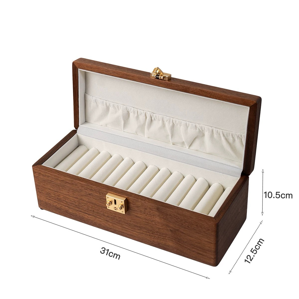 Sleek minimalist box showcasing bangles collection