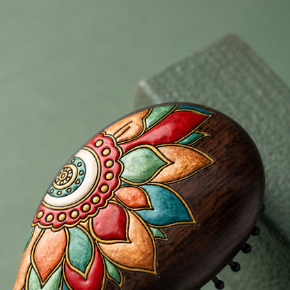 Solene Solid Ebony Cushion Hair Brush