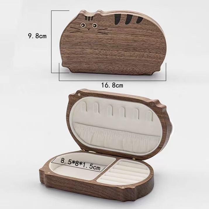 Portagioie in Legno Massello Rebecca