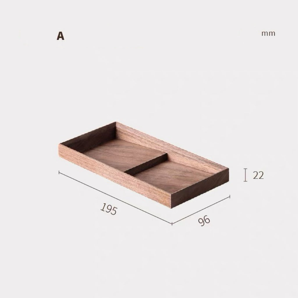 Set Organizzatore di Gioielli Alina Modulare in Legno Massello
