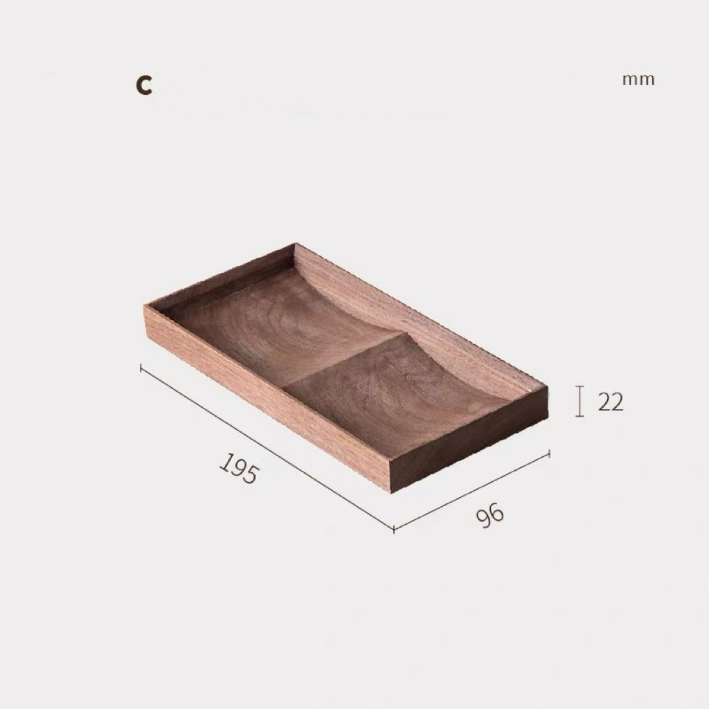 Set Organizzatore di Gioielli Alina Modulare in Legno Massello