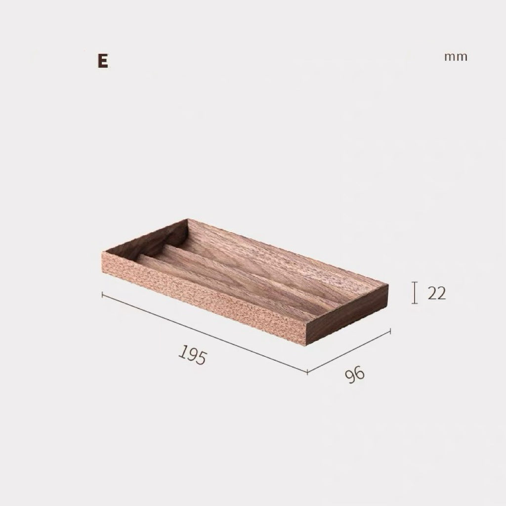 Set Organizzatore di Gioielli Alina Modulare in Legno Massello