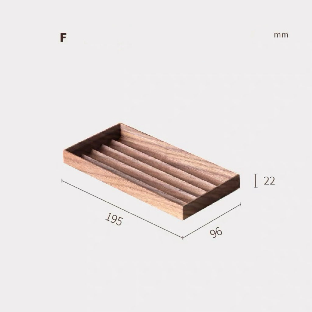 Set Organizzatore di Gioielli Alina Modulare in Legno Massello