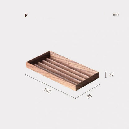 Set Organizzatore di Gioielli Alina Modulare in Legno Massello