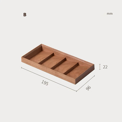 Set Organizzatore di Gioielli Alina Modulare in Legno Massello