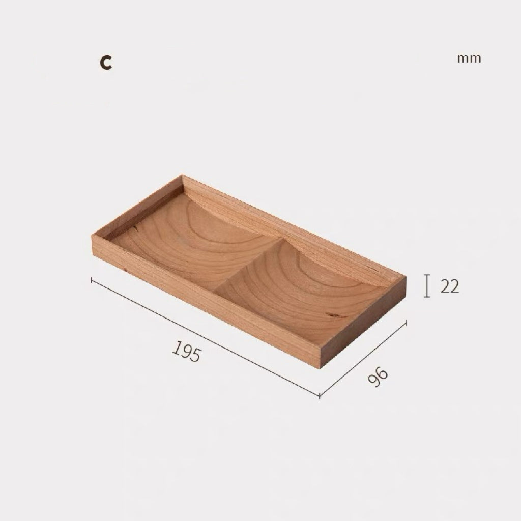 Set Organizzatore di Gioielli Alina Modulare in Legno Massello