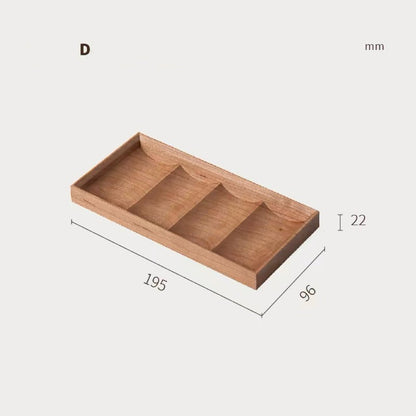 Set Organizzatore di Gioielli Alina Modulare in Legno Massello