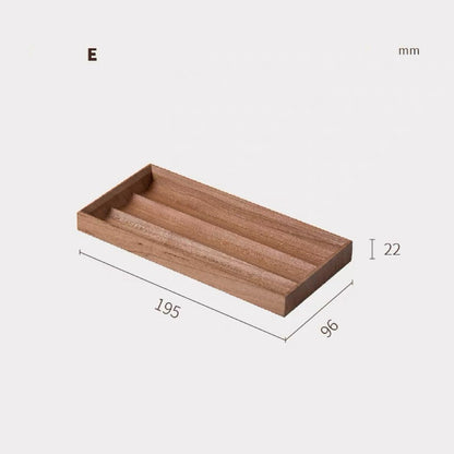 Set Organizzatore di Gioielli Alina Modulare in Legno Massello