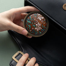 Luna Handcrafted Double-Sided Compact Mirror