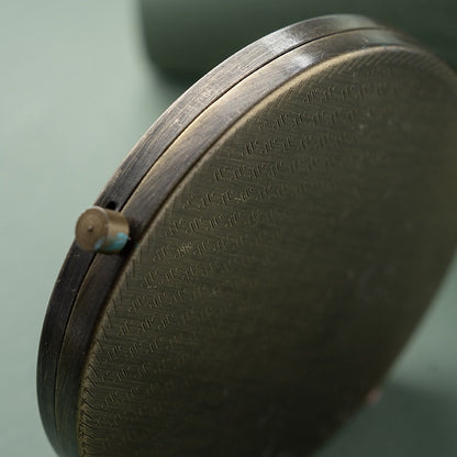 Luna Handcrafted Double-Sided Compact Mirror
