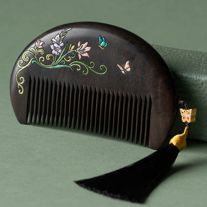 Liora Solid Wood Scalp Massage Comb