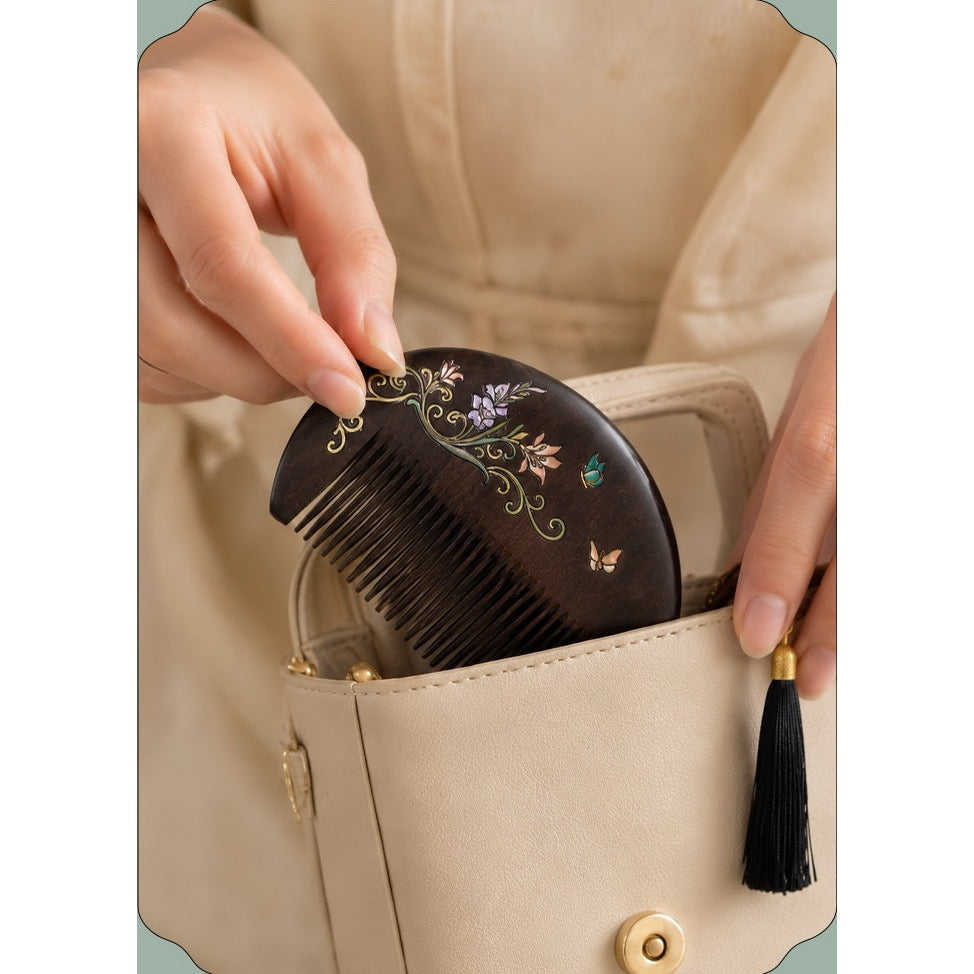 Liora Solid Wood Scalp Massage Comb